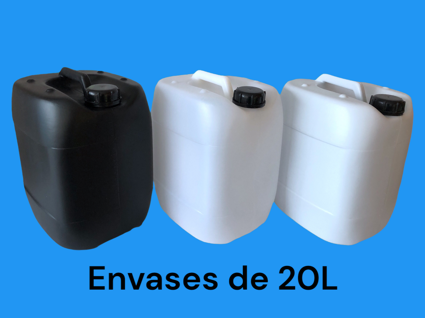 Molde para envase de 20 litros con pistones de desmolde.