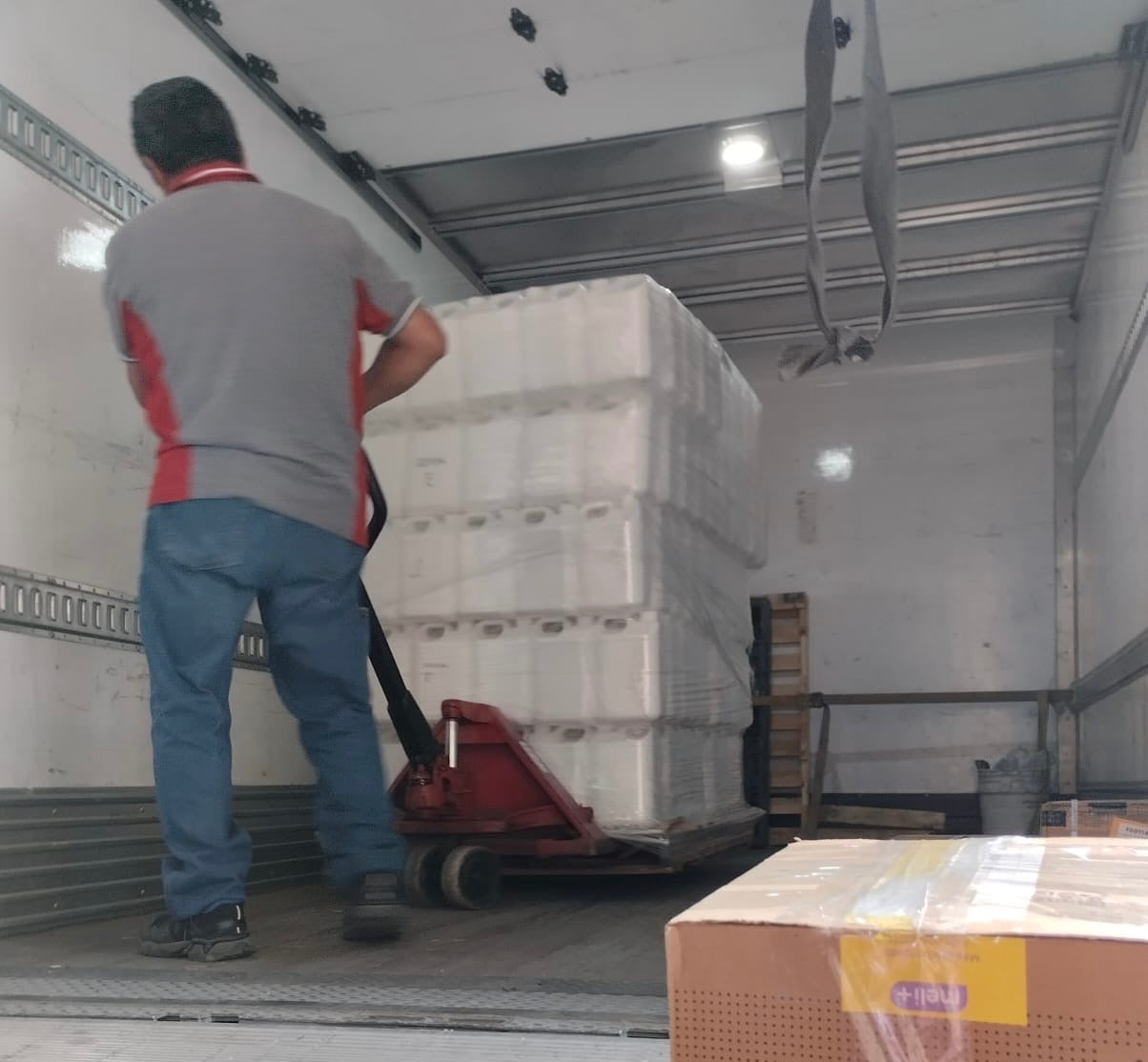 Muestra Envase tipo Jarra de 5 litros Reforzada con HMWPE