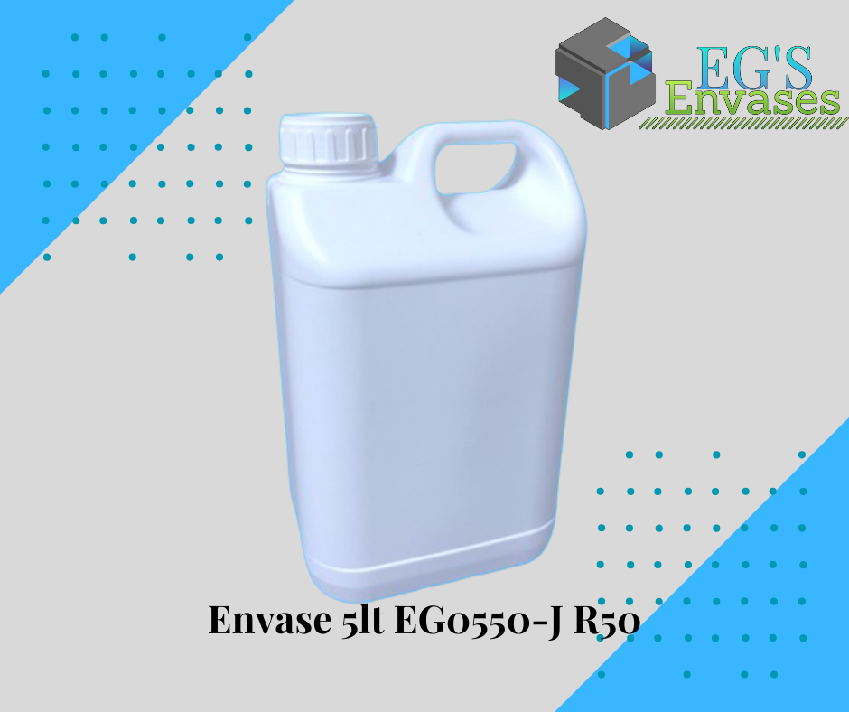 Envase de 5 litros R50mm Bolsa con 25 Pzs