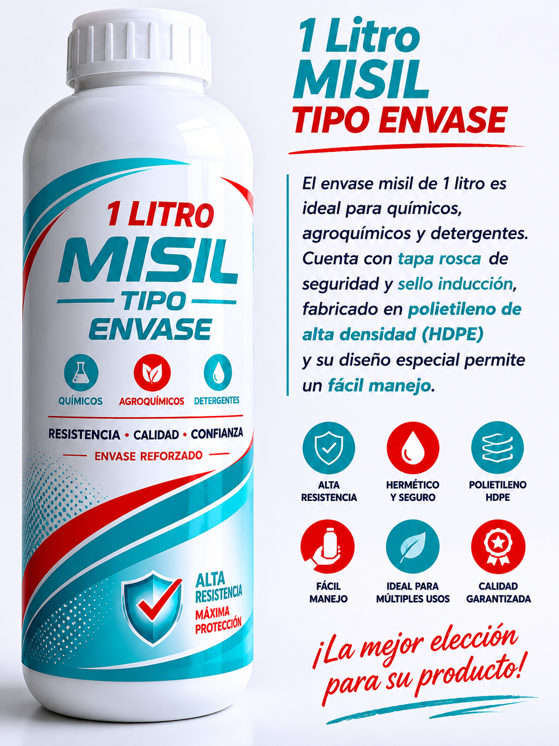Infografia Misil 1L tipo envase