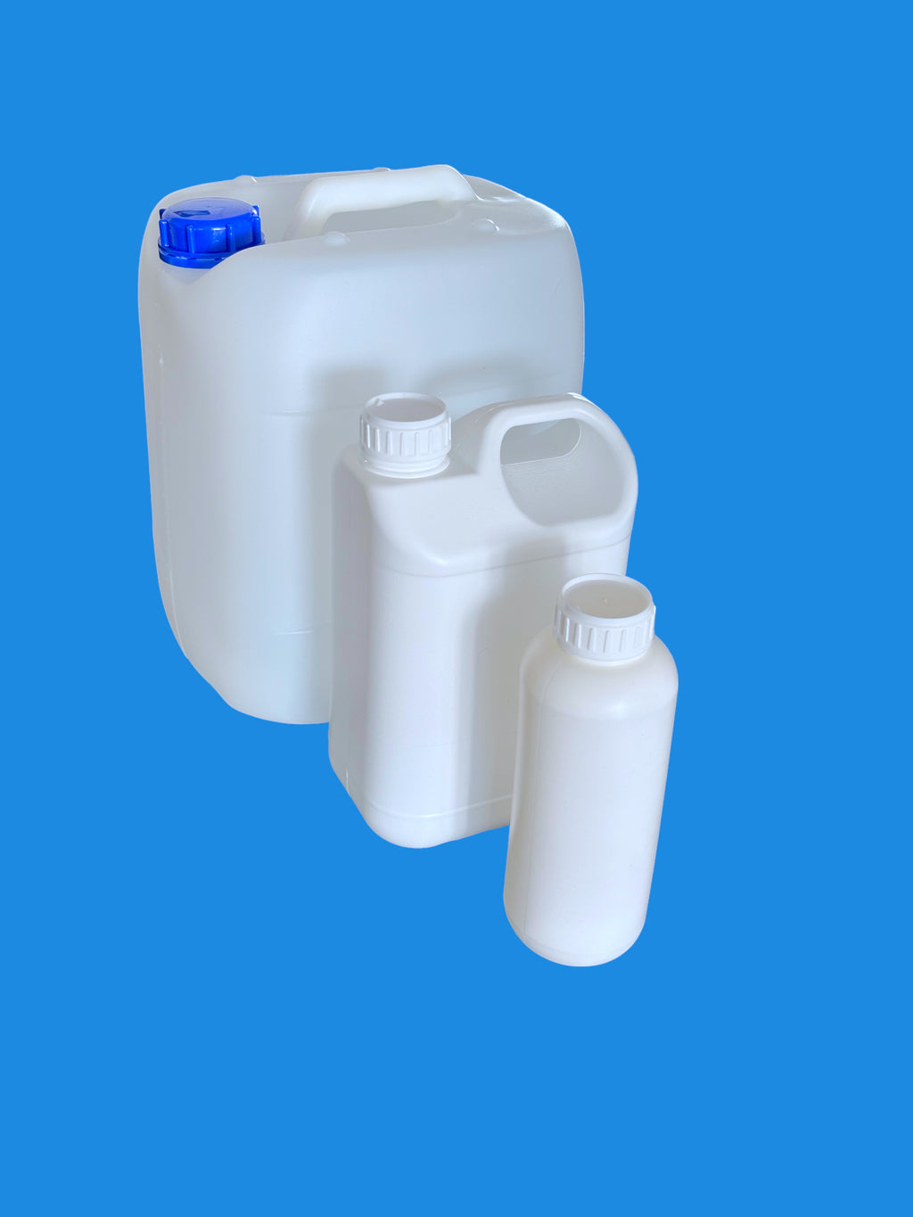 Envase Tipo Misil Reforzado de 1 litro con tapa Valvulada y extra peso 120 gramos