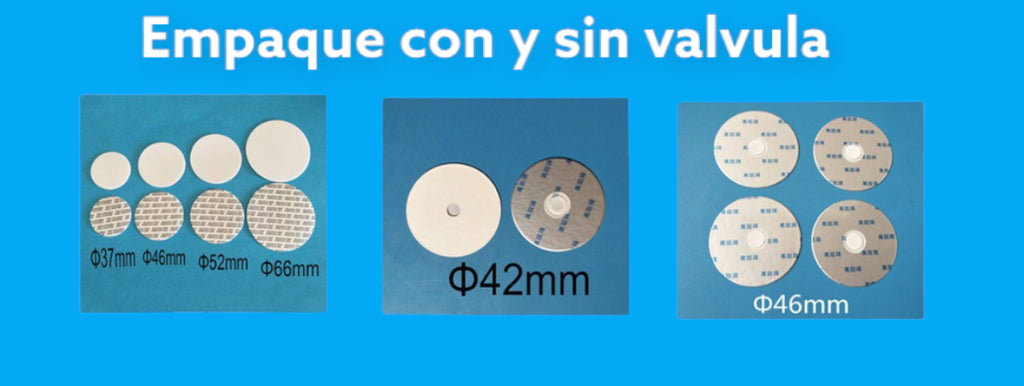 50 mm screw cap with induction seal Box of 1056 pcs (Tapa rosca 50 mm con sello por induccion caja con 1056 pieza))