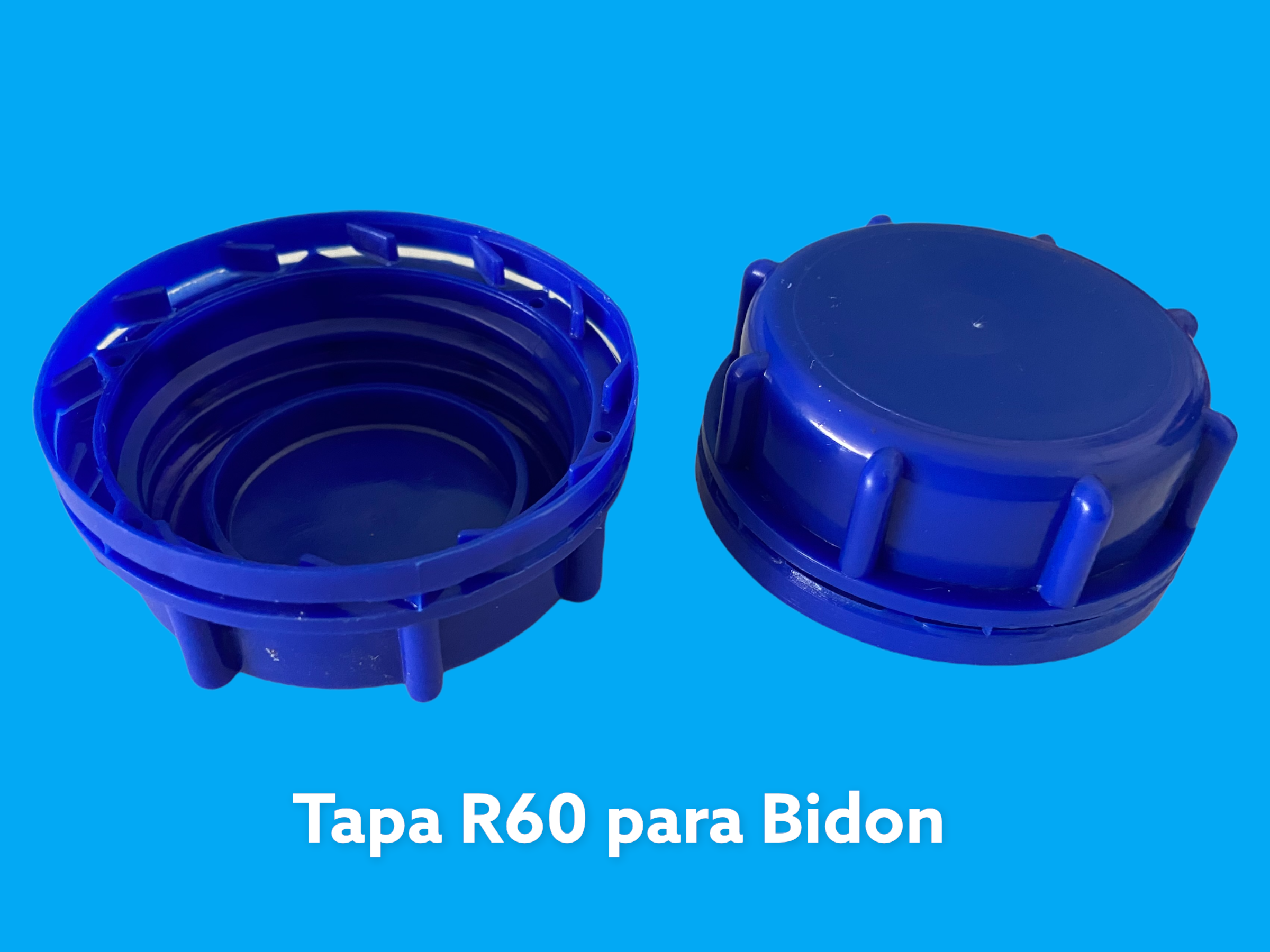 Tapa para Bidon de 20 litros R60 mm caja con 250 pzs