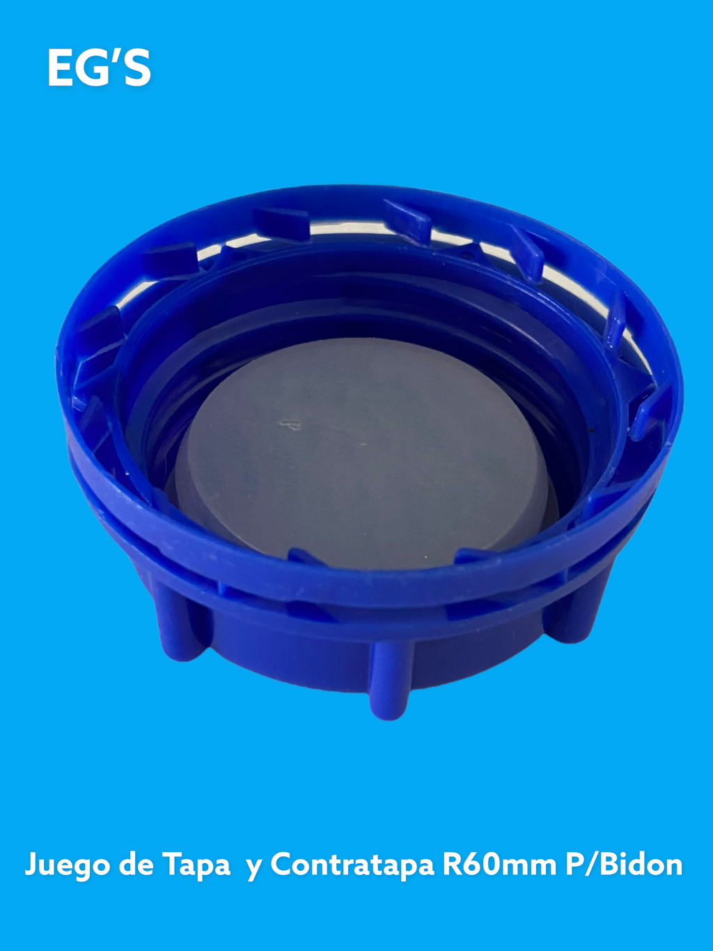 Tapa para Bidon de 20 litros R60 mm caja con 250 pzs