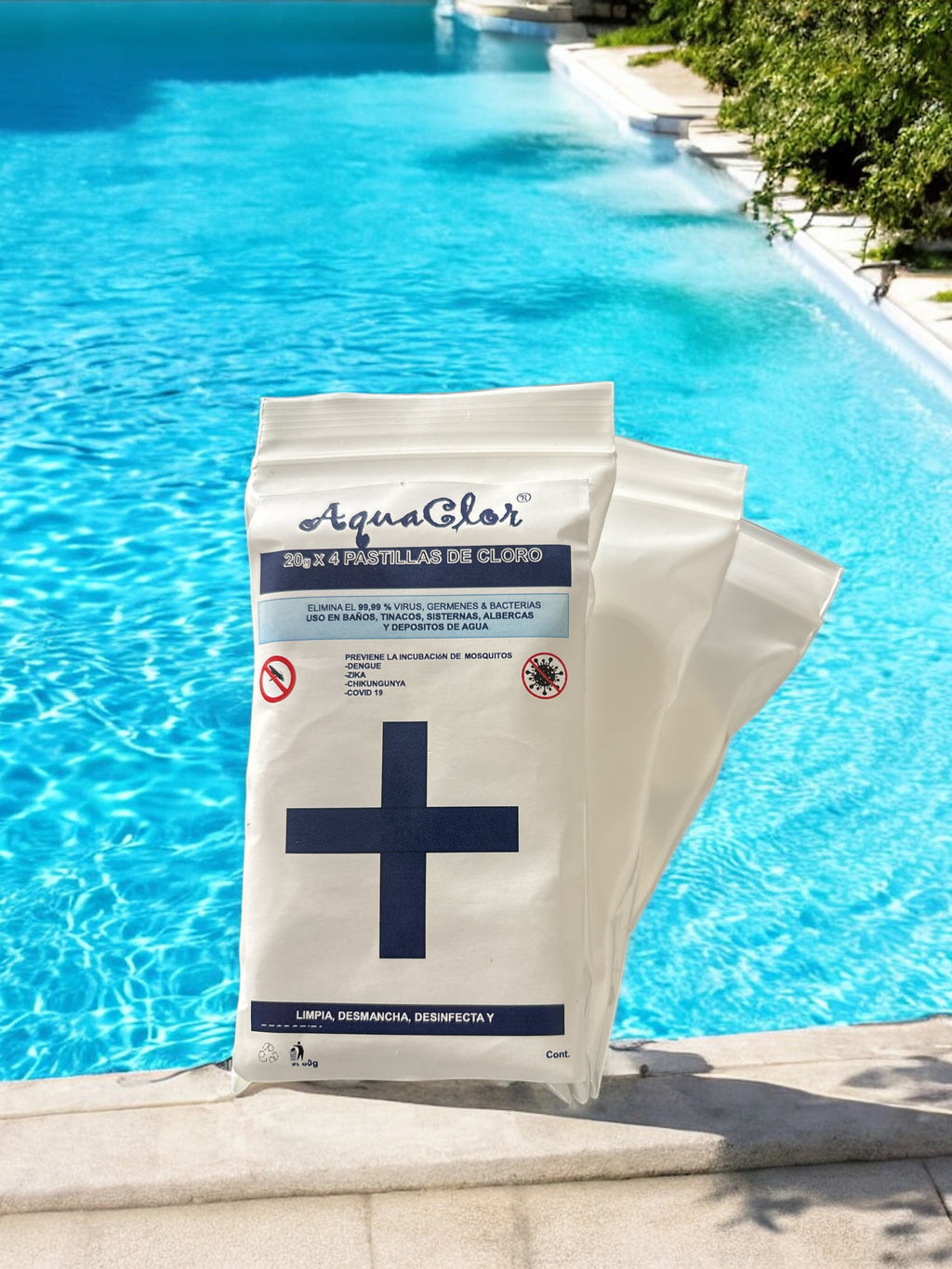 Pastillas Desinfectantes y Antisarro de duracion prolongada paq de 18 pastillas 360 gr