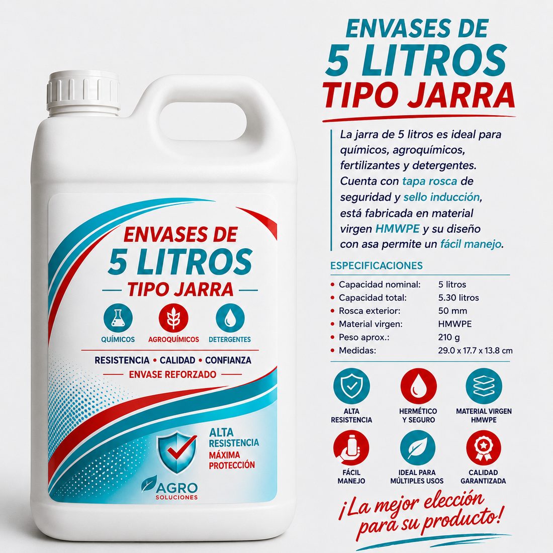 Jarra 5L - ficha
