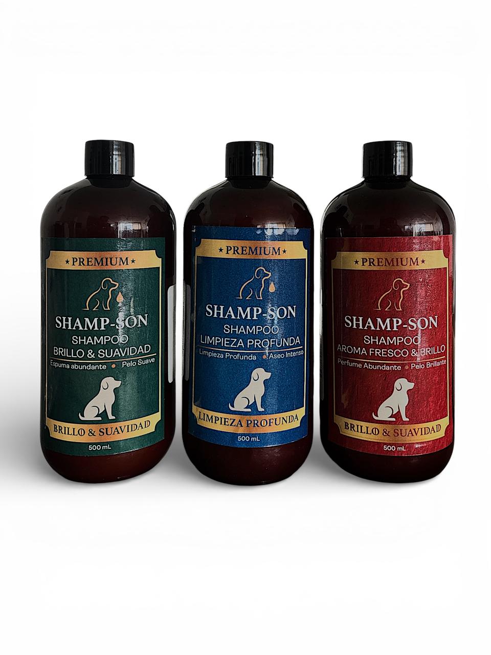 Shamp-Son Shampoo limpieza profunda para mascotas