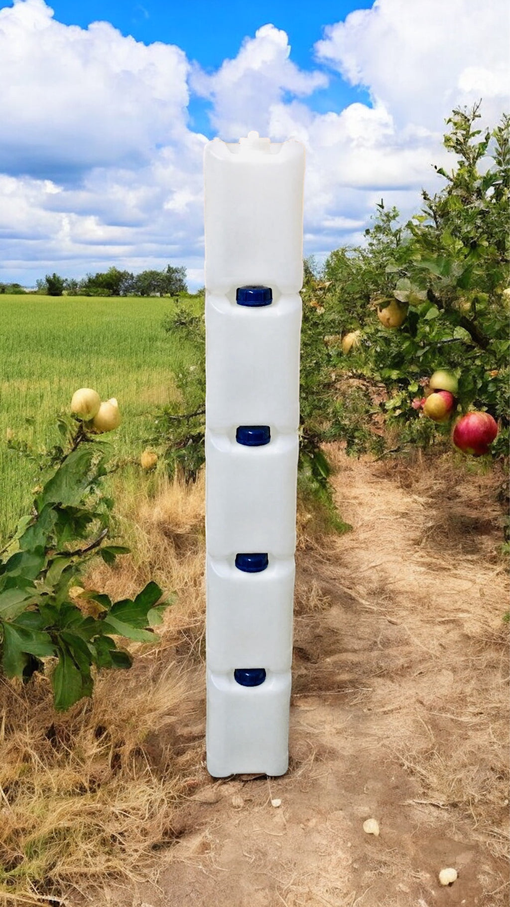 Envase de 5 litros Apilable, tapa R50 mm Tarima con 250 piezas Envios sin costo zona centro del pais.