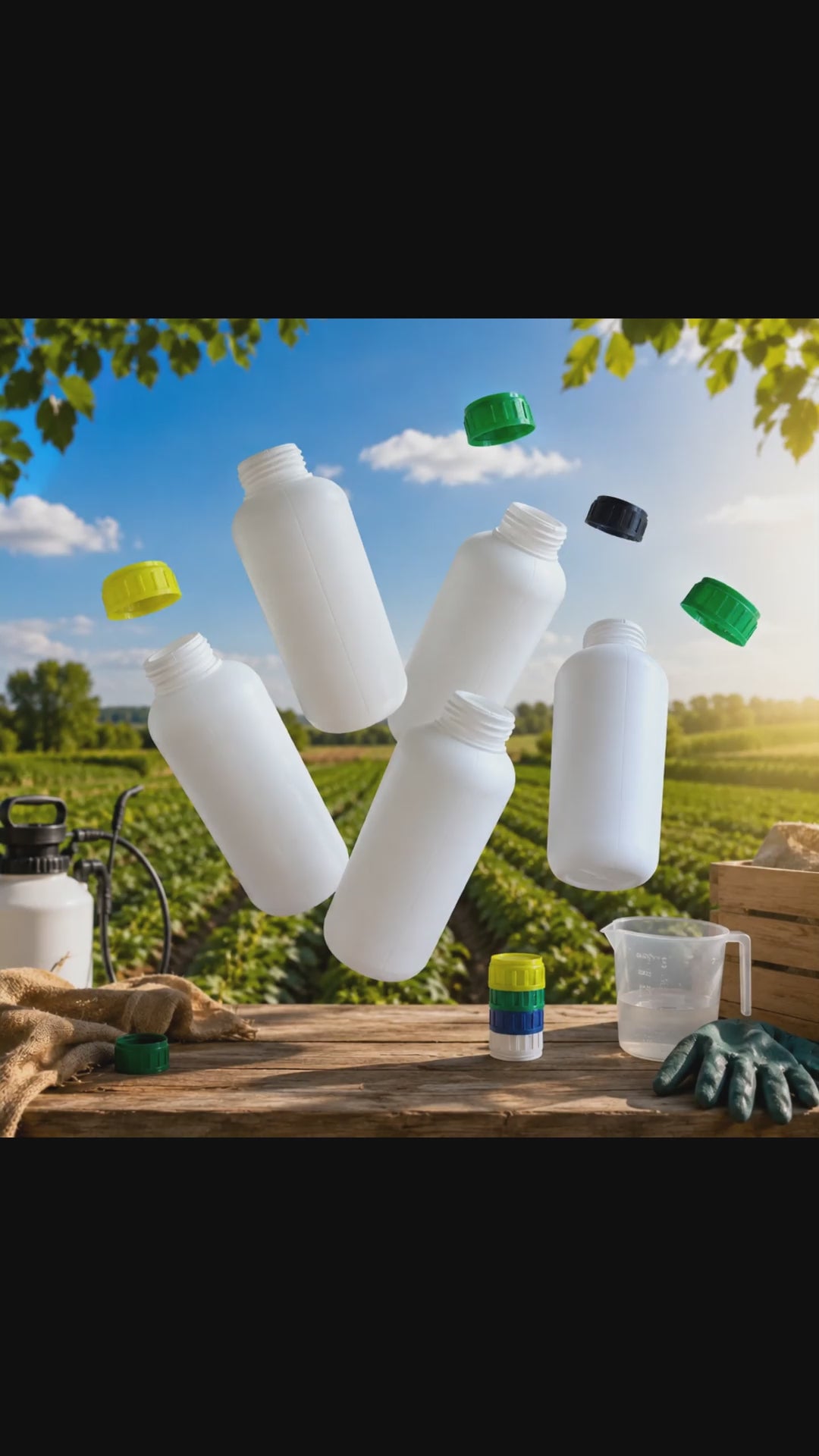 1 Litre missile type bottle Cap with relief valve (exhaust valve )